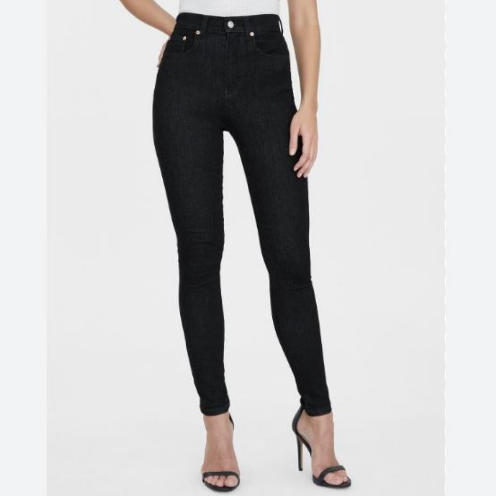 Zenobia Skinny Black Jeggings